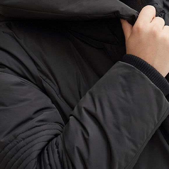 Noize Joyce Vegan Winter Parka Jacket in Mulberry - Picture 10 of 11